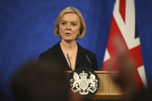 Truss was highly criticized for her economic policies and the rising inflation in the United Kingdom.