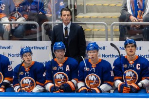 Islanders coach Lane Lambert