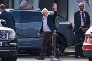 Former British Prime Minister Boris Johnson announced that he will not run to lead the Conservative Party again following Prime Minister Liz Truss' resignation.