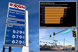 Rising gas prices in key swing states are making midterm elections highly competitive, according to polls.