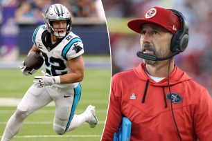 Christian McCaffrey Kyle Shanahan