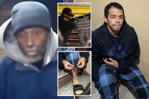 Photos show the alleged subway slashing suspect, as well as 26-year-old Sammi Tovar and the stab wound on his leg.