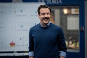 Jason Sudeikis stars as "Ted Lasso."