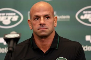 Robert Saleh said the Jets are not interested in being a part of  Hard Knocks.