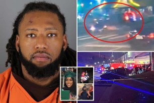 The man busted for the hit-and-run crash that killed five young women getting ready for a wedding in Minnesota is the son of a fiery Black Lives Matter protest leader who turned to politics -- just to be booted by the Democrats over his shocking history of domestic abuse arrests.