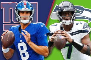 Daniel Jones and Geno Smith go head-to-head for Giants-Seahawks MNF.