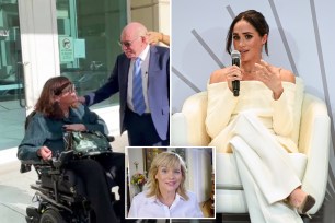 Samantha Markle arrives in Florida court to launch new defamation case against Meghan Markle