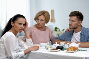 A woman fears her marriage is in danger because of her strained relationship with her mother in law.