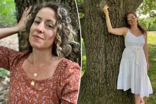 "Ecosexual" Sonja Semyonova took nature loving to the extreme after getting smitten by an oak tree -- which she says fills her with "erotic energy."