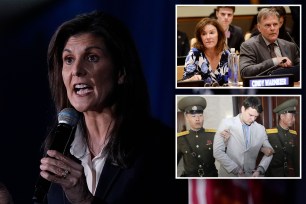 Nikki Haley and Cindy Warmbier.