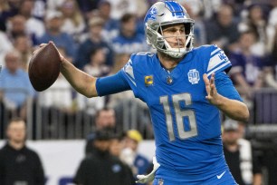 Detroit Lions quarterback Jared Goff