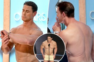 John Cena reveals what he was really wearing during naked Oscars 2024 skit