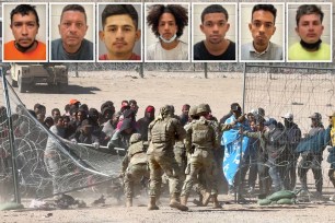 Mugshots of 7 accused El Paso migrants who organized violent border riot released