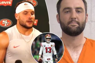 Nick Bosa ribs Scottie Scheffler over arrest while hyping Brock Purdy