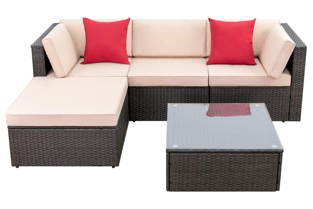 Devoko 5-Piece Outdoor Patio Set