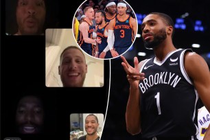 The Villanova Knicks react to the Mikal Bridges trade