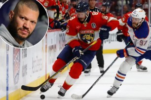 Panthers' Kyle Okposo set in Game 7 lineup in what could cap off 17-year career