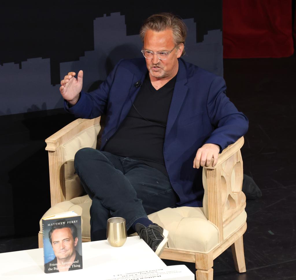 Matthew Perry at the 2023 Los Angeles Times Festival of Books