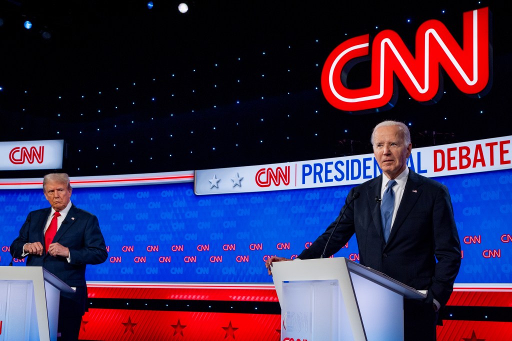 Trump and Biden debate