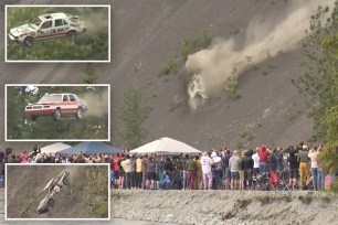 Thousands of Alaskans celebrated July 4th with their signature car launch, where over a dozen automobiles are thrown off a cliff on a remote hillside.