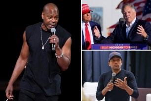 Dave Chapelle Hill Harper Trump Mike Rogers