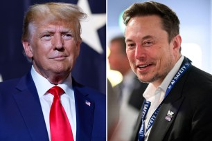 Donald Trump and Elon Musk