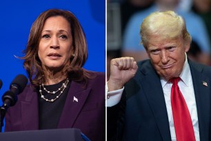 Kamala Harris and Donald Trump