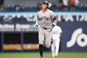 Aaron Judge is looking to make home run history yet again.