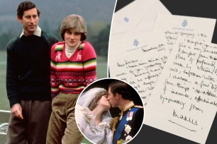 Princess Diana, King Charles letter