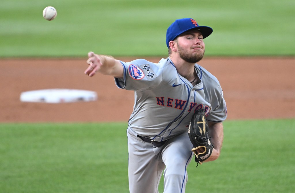 Christian Scott was pulled after throwing just 77 pitches in the Mets' loss to the Pirates on Monday.