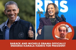 Obamas officially endorse Kamala Harris for president.