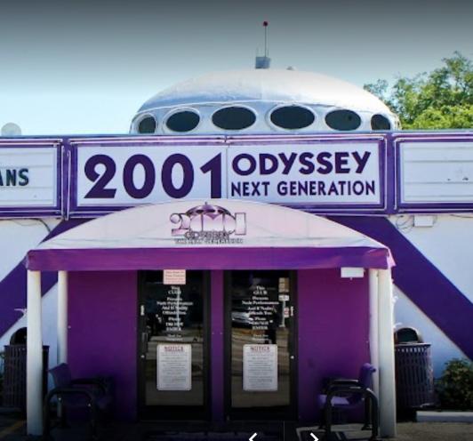 A legendary strip club in Tampa is known for its wacky rooftop decoration.