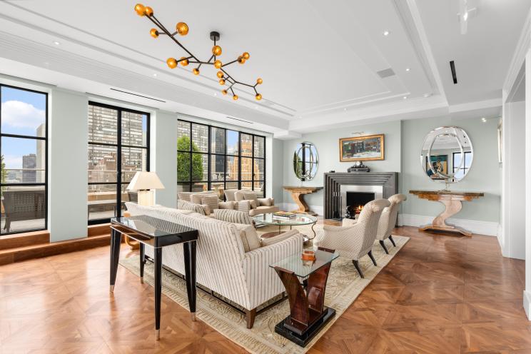 A late Broadway legend's Midtown penthouse asks $9.8M