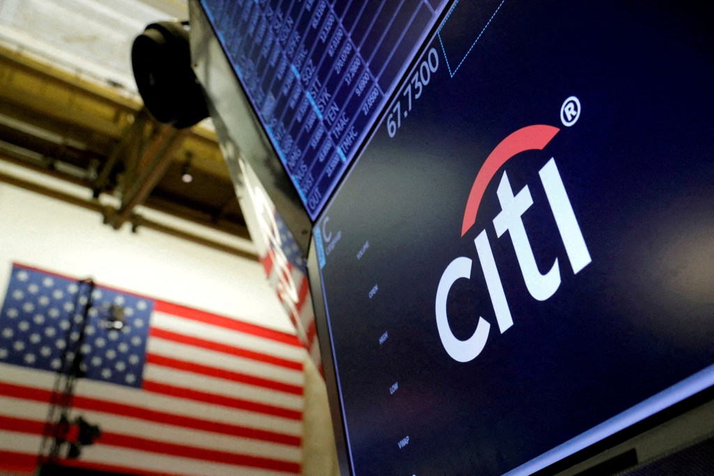 Citigroup logo.