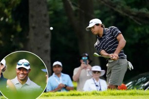 tiger. charlie woods us junior amateur tournament