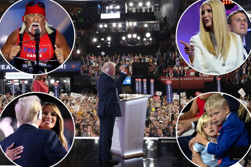 Donald Trump formally accepts Republican nomination for president - PHOTOS