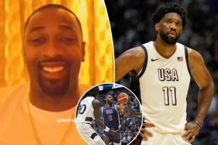 Gilbert Arenas and Joel Embiid