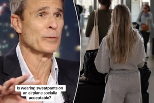 TV writer and producer Gary Janetti has denounced travelers who wear sweatpants on a plane.