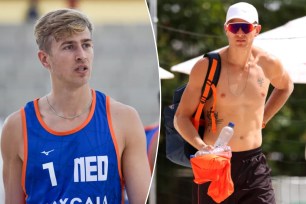 Dutch beach volleyball player Steven van de Velde is facing backlash over his rape conviction as safety concerns are escalating at the Paris Olympics, according to The Sun. 