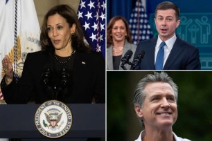 Top Democrats rally around Kamala Harris