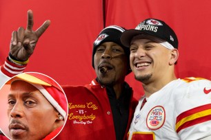 Pat Mahomes Sr. was busted for driving with an invalid driver's license last month. 