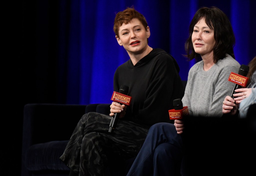 Rose McGowan, Shannen Doherty at MegaCon Orlando