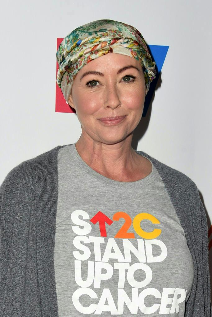 Shannen Doherty at a Stand Up To Cancer event in Sept. 2016