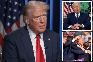 Donald Trump revealed in a newly aired interview what President Biden told him shortly after the Republican presidential nominee survived an assassination attempt at his Pennsylvania campaign rally.