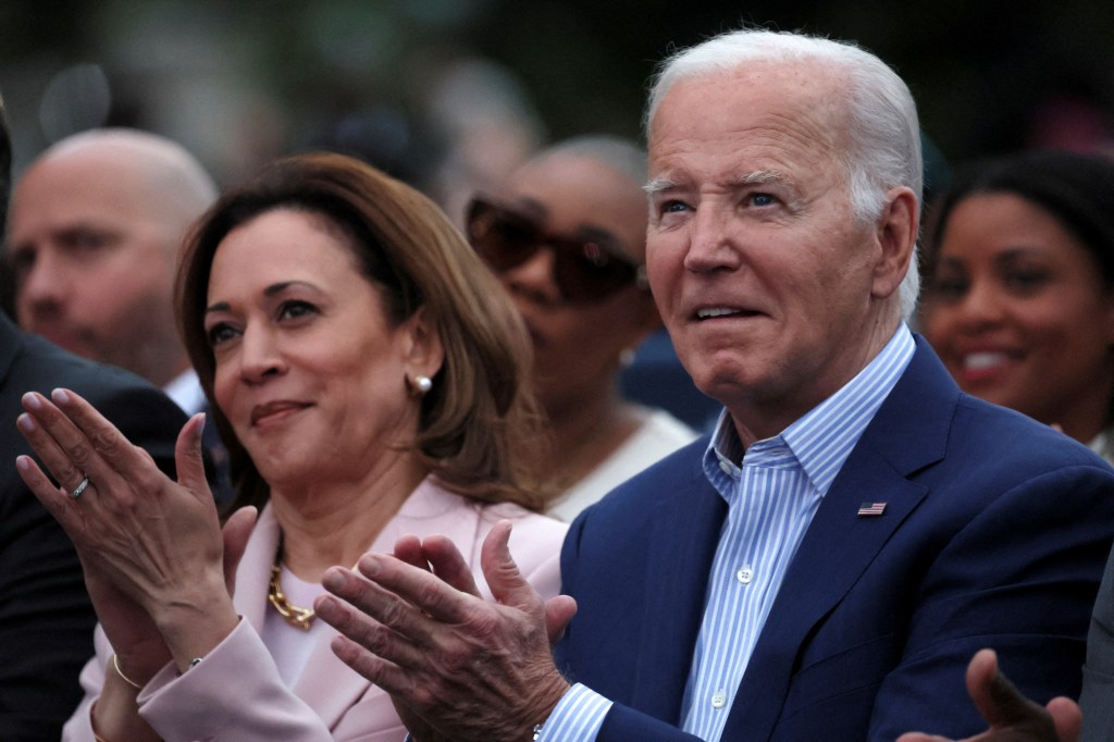 Biden reportedly has had tension with his vice president.