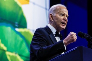 President Joe Biden delivers remarks at the Asian Pacific American Institute for Congressional Studies' 30th Annual Gala