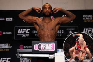 Leon Edwards has a huge opportunity to retain his belt in front of home fans. 