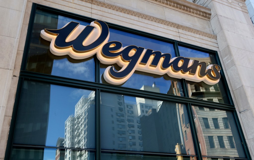 A Wegmans storefront.