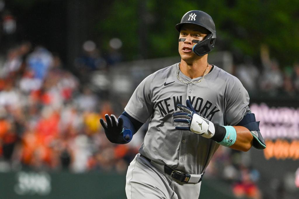 Aaron Judge homered during the Yankees' win Friday.