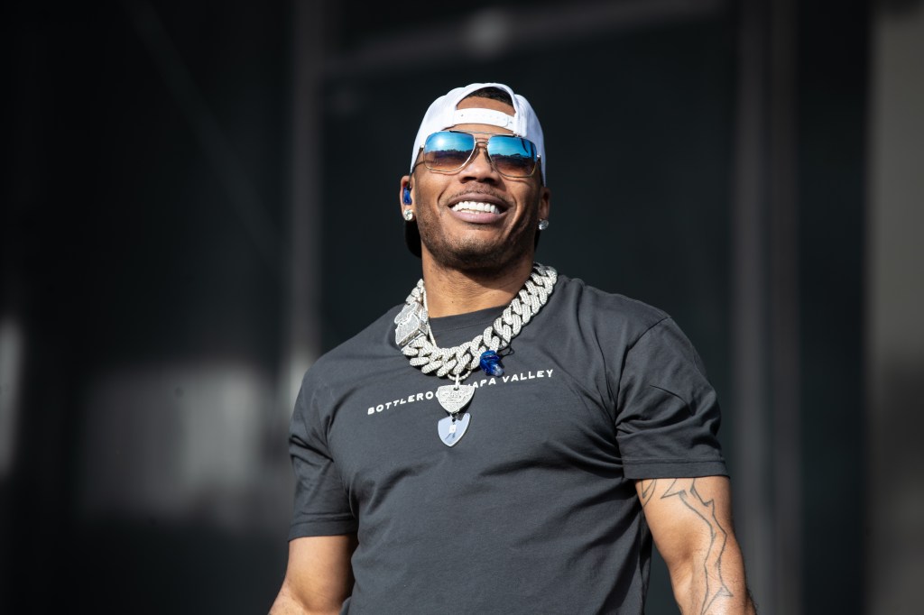 Nelly during his BottleRock performance.